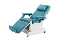 Section médicale électrique de la chaise 4 de Phlebotomy de dialyse de patient sur des roulettes