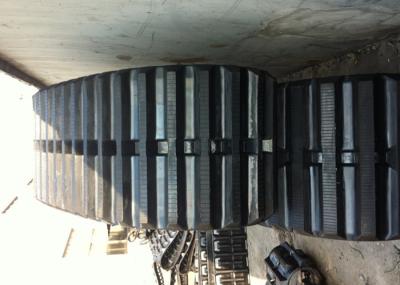 A borracha alternativa do descarregador segue 600 x 100 x 80 para Morooka MST800/Yanmar C60R
