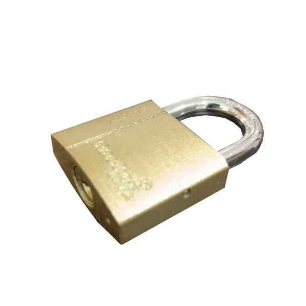 20mm Durable High Quality Brass Cylinder Spray-paint Arc Type Iron Padlock with 3 Keys ISO9001 Certified