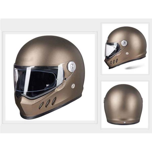 ABS Custom DOT ECE Approved Full Face Vintage Retro Helmet for Replace/Repair and Repair