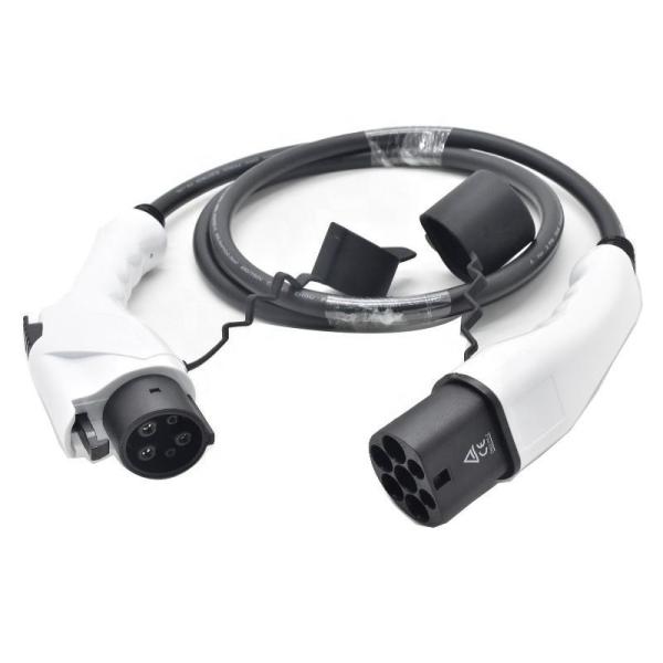 TUV Three Phase Type 2 EV SE Cable , Electric Car Type 2 Cable