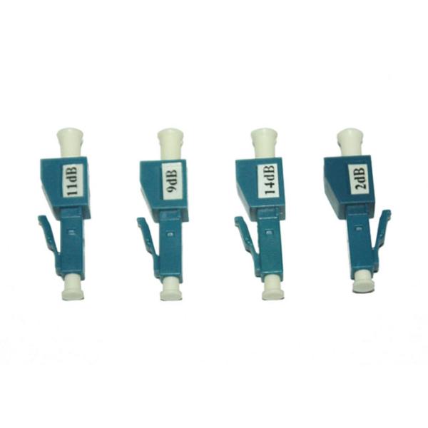 LC Inline Fiber Optic Attenuator Male To Female Type Various Color
