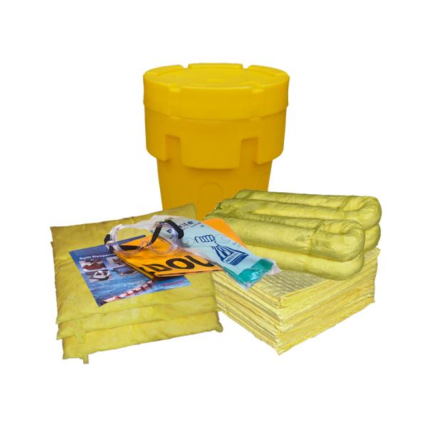 Overpack Drum Spill Kits 30 Gal Hazchem Emergency Spill Kits For Chemical Liquids
