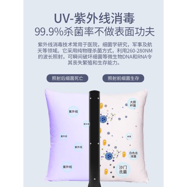 280mm Wavelength Industrial UV Sterilizer , Vacuum Cleaner UV Sterilizing Equipment