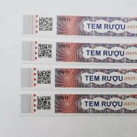 CMYK que imprime a laminação personalizada feita sob encomenda do brilho da etiqueta do vinho da etiqueta da segurança
