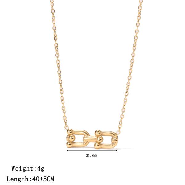 Stainless Steel Pendant Necklace for Women Retail