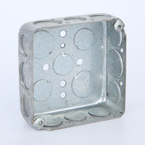 UL Listed Prefabrication Electrical Conduit Box Cover With 1/2 3/4 Knockouts