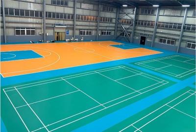 Polyethylene Layer 6mm 15m×1.8m Vinyl Gym Flooring