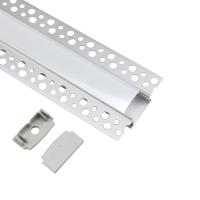 Décoration d'intérieur allumant la cloison sèche en aluminium menée adaptée aux besoins du client de gypse de profil