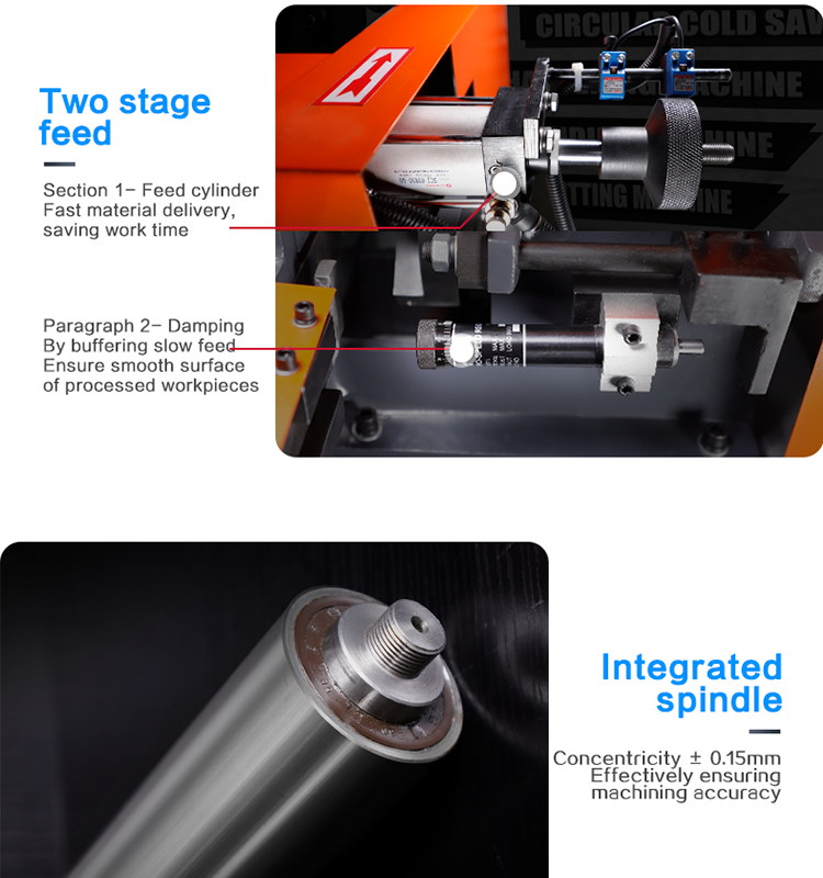 High-Precision 80 Pneumatic Single-Head Chamfering Machine Automatic Pipe Bar Feeder Construction Steel Stainless Steel