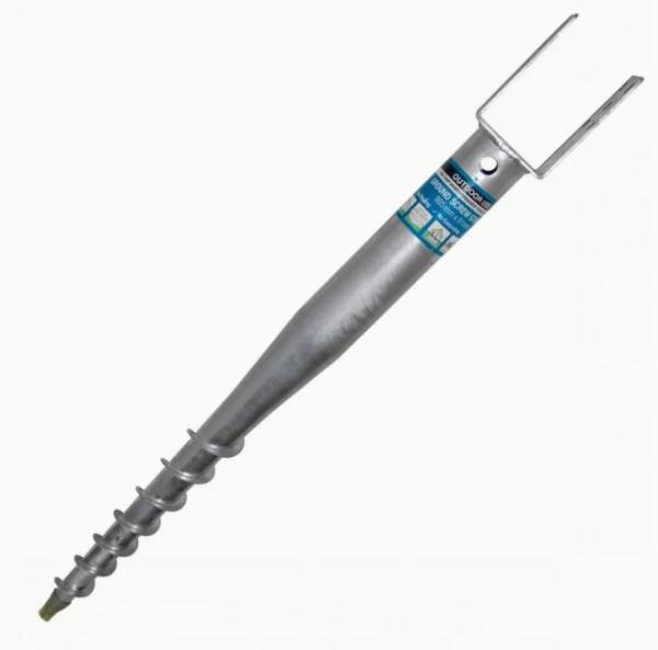 Galvanized Helical Ground Screw Pile Pole Anchor In Foundation Solar Enery System