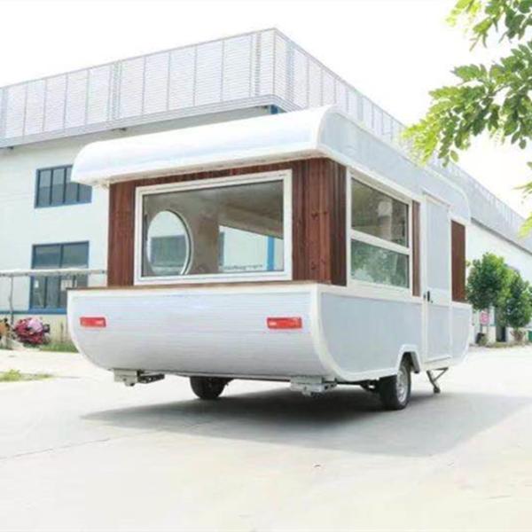 Directly Sell Mobile Catering Food Kiosk Fast Food Trailer with Stainless Steel