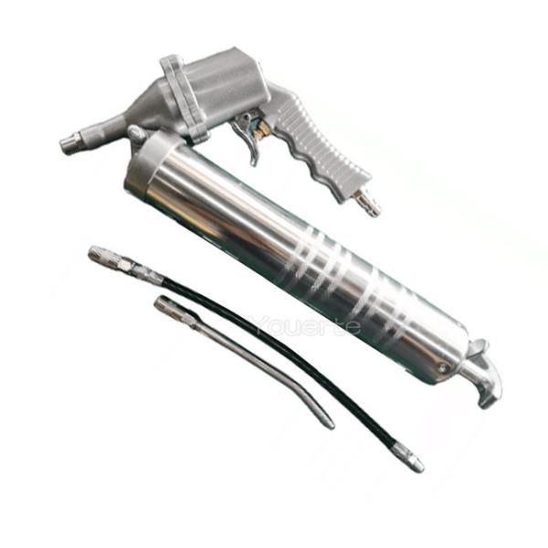 14oz Flexible Extension Hand Operated Grease Gun Rigid Pipe Pneumatic Pump Hose