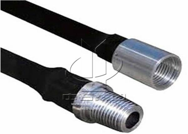 1-1/4 1/2 Pin 1-1/8 X 25ft Oilfield Sucker Rods Grade C D K Kd For Oil Production