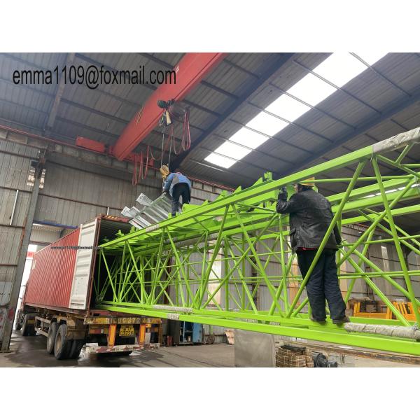 QTZ100 безверховой башенный кран 198ft Boom PT6013 Модель дешевле заводская стоимость
