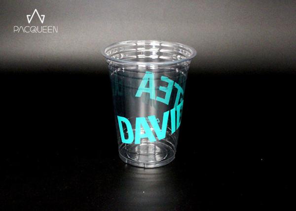 Colored Crystal Clear Plastic Party Cups Excellent Beverage Visibility