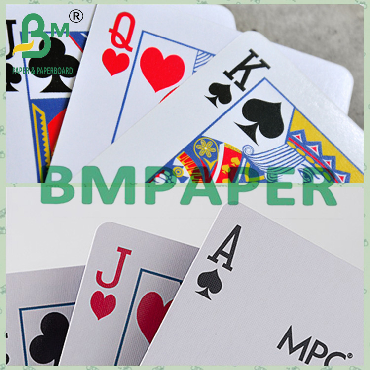 Smooth Finish Professional Standard Playing Card Stock Paper With Blue Core Профессиональная стандартная игральная карточка с гладкой отделкой