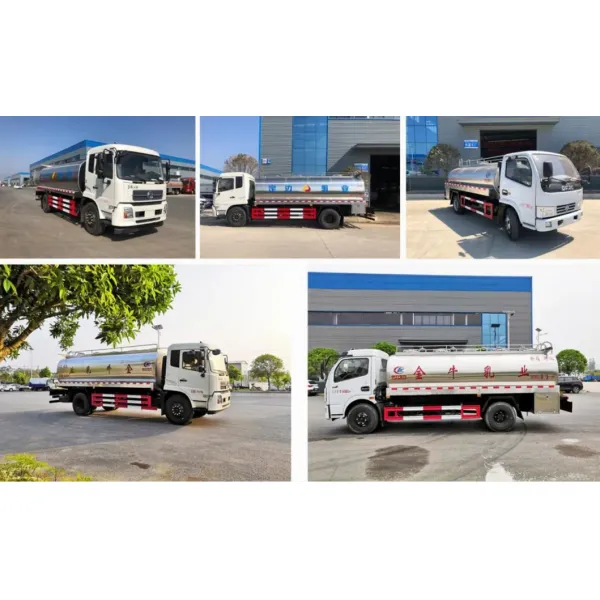 Dongfeng Jiefang Customizable Heavy Duty Milk Transport Trucks