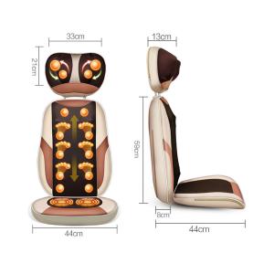 Multifunctional Seat Massager Instrument for Neck Waist and Back Massage 100X50X50 cm