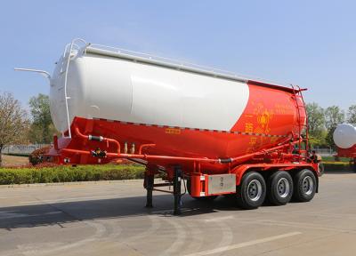 3 Axle Fly Ash Flour Powder Bulk Cement Tank Semi Trailer Jost Kingpin Big Capacity