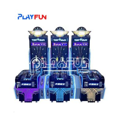 Playfun Moeda Operada Máquina de Jogo Amusement Video Top Gun Shooting Arcade Games Skill Shooter Simulator Machine