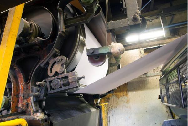 Jumbo Roll A4 Paper Making Machine 40g / M2 2400 Mm Wheat Straw
