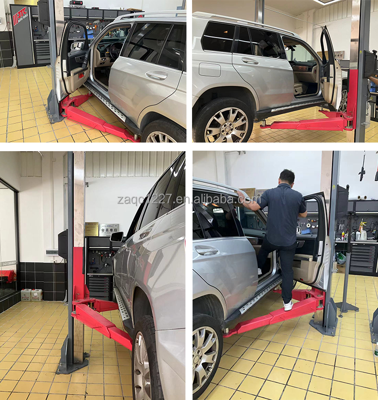 Two Post Hydraulic Auto Lift 5000kg Capacity 1800mm Lift Height Car Lifting Machine