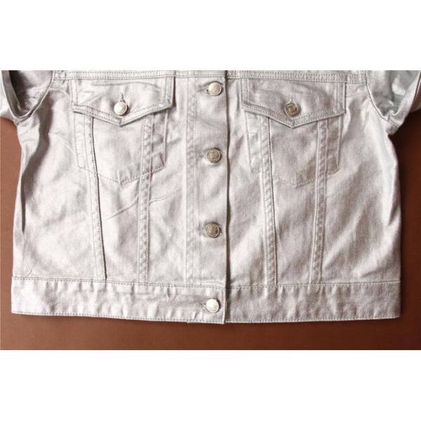 Ladies Denim Jacket, Women's denim jacket , shinny fabric, cheap price