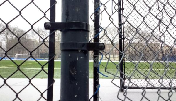 Protected Products Chain Link Fence for Ball Park