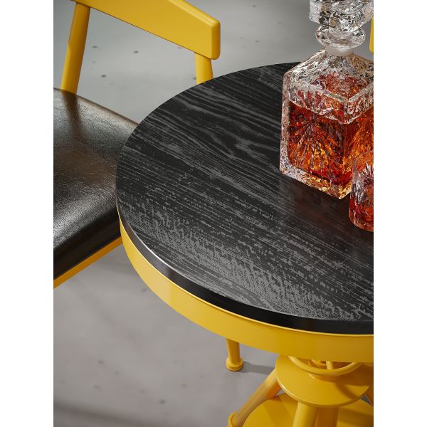 Luxury Metal Bar Table And Chairs Industrial Bar Table Chair Set Customized For Home Bar And Restaurant