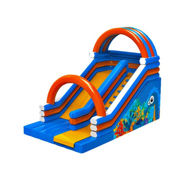 Children Fun Park Inflatable Slide With Arch For Rentals