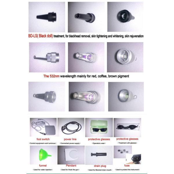 Vertical Skin Treatment Equipment Q Switched ND YAG Laser For Melasma