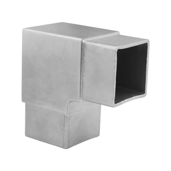 Поручень нержавеющей стали локоть тройника перил трубки 45 градусов квадратный