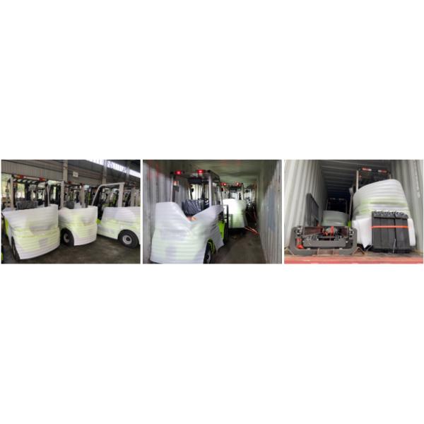 3.5 Ton 20 km/h  Diesel Forklift Truck ISUZU Engine Container