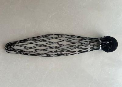 Stainless Steel Wire Rope Mesh with 25mm*25mm Mesh Size PVC Coated and Knotted Connecting Way for Security Applications
