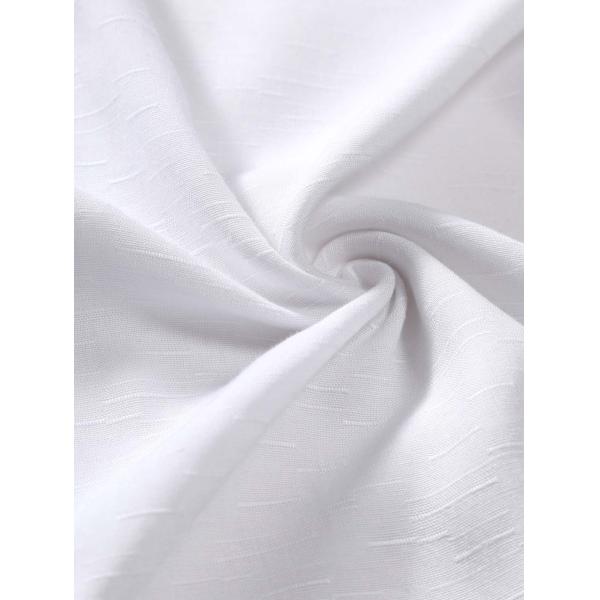 Короткорукавная рубашка мужская рубашка с V-Neck