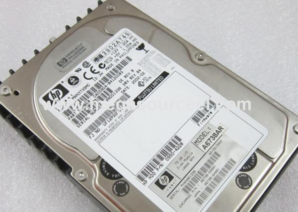 HP A6738AR MAN3735MC 73.5 GB 80 needle 10K rpm SCSI minicomputer hard drive