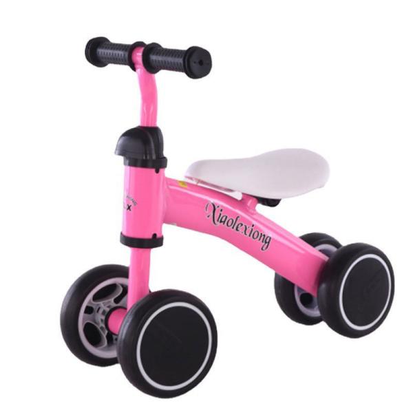 Four-Wheel Balance Bike Scooter for Young Children Easy to Learn Walking NO Footrest