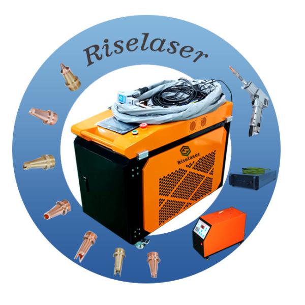 RL 3 en 1 machine de soudage laser à fibre portative 1500w 2000w 3000w avec fonction de nettoyage de coupe