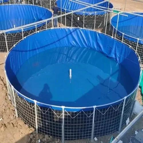 Blue Whale PVC Tarpaulin Fabric Water Bladder Tank Fabric