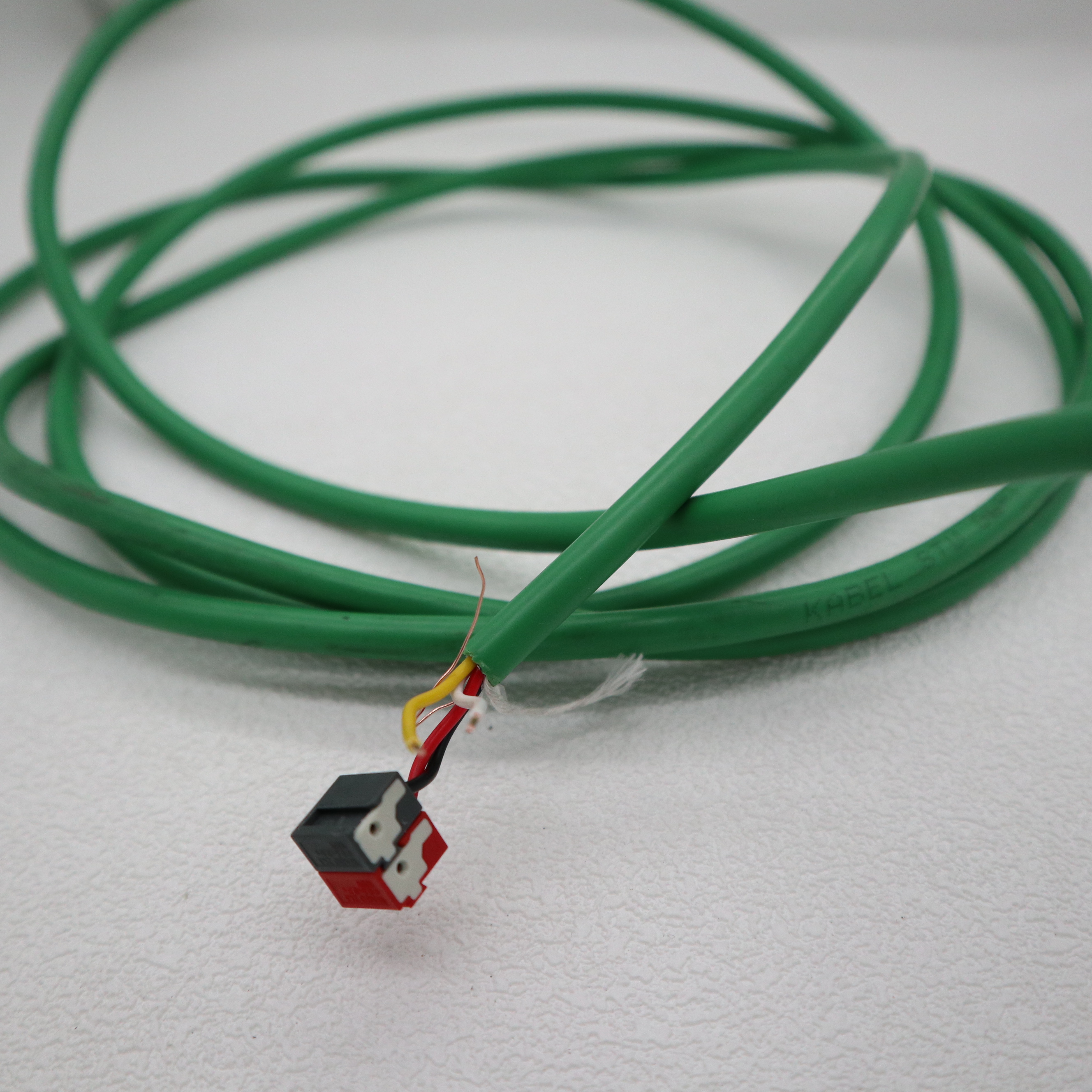 KNX Smart Home System Control Cable 2x2x0.8mm2 Solid Copper Twisted Pair 0.8mm 2 Pair Green Shield EIB BUS PVC Insulated