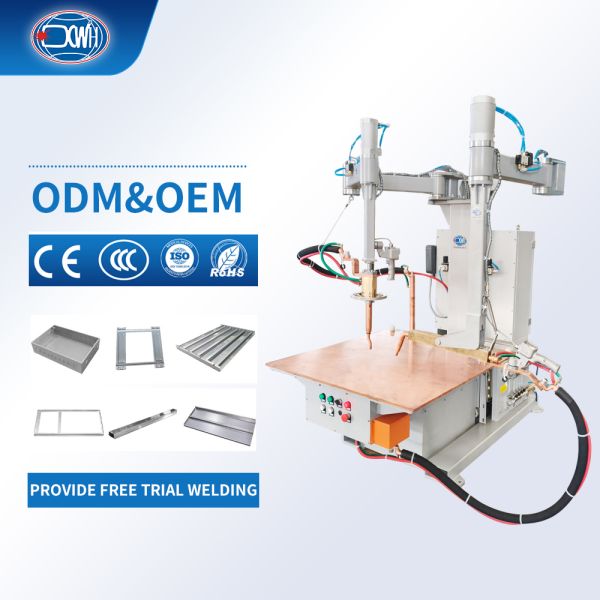 Medium Frequency Sheet Metal China Made Contact 3 Phase Industrial Resistance Standing Table Arm Desktop Spot Welding Machine