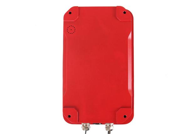 IP66 Red SOS Industrial Weatherproof Telephone , Industrial Analog Telephone Outdoor