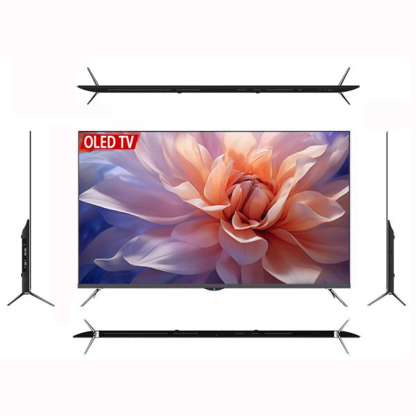 OLED 4K Smart Android TV 55 65 75 Inch  Intelligent TV with LED LCD Screen Dolby Vision Atmos Black or Customized Cabinet