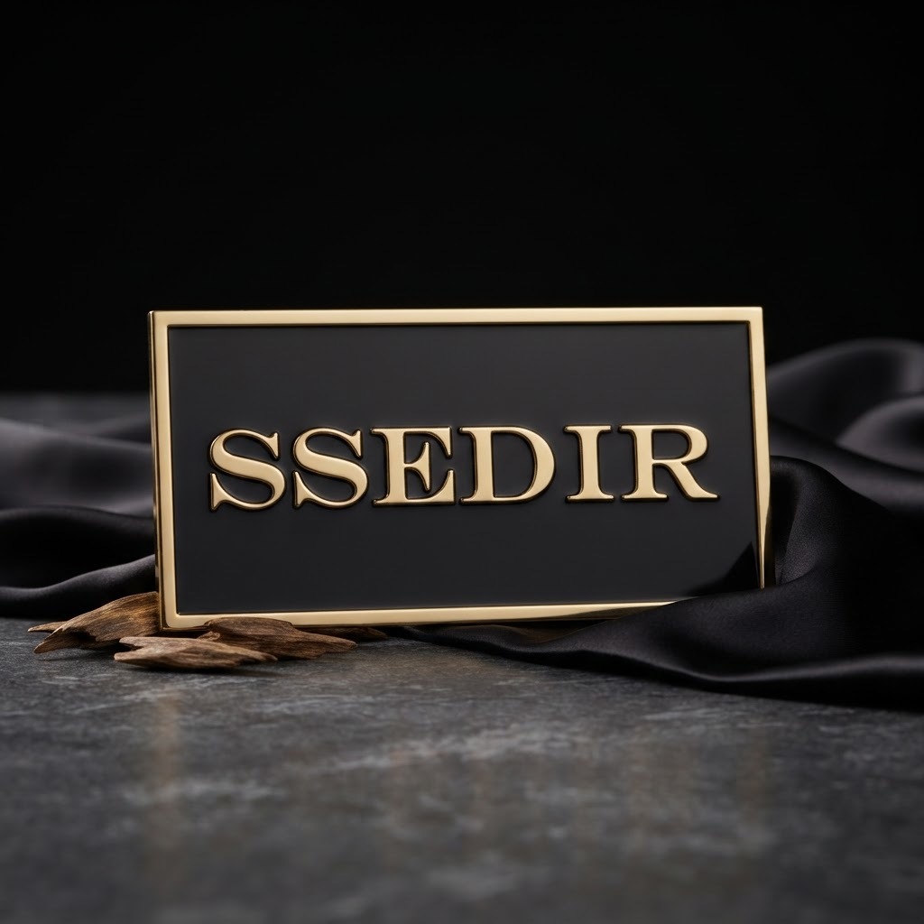 Customized Metal Perfume Label With High-end Luxurious Logo And Metal Embossed Texture