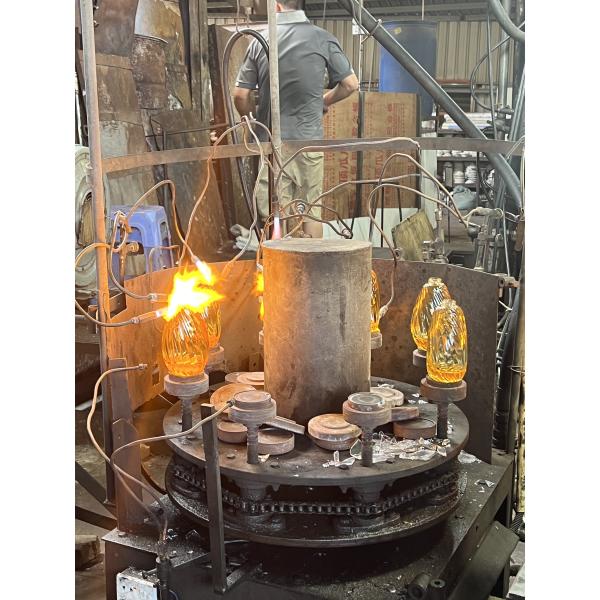 Purple glass bathroom accessories set round with big checker box soap dish soap dispenser