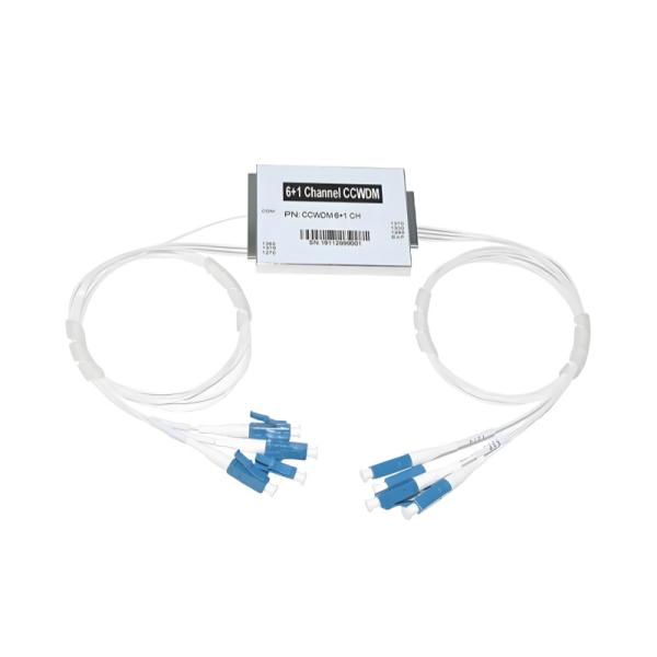 4 à 8 canaux CCWDM CWDM Mux Demux Multiplexeurs à fibre optique pour télécommunications