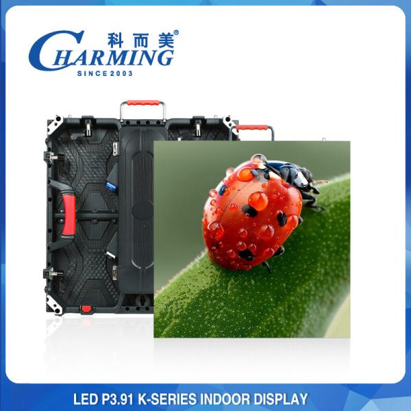 P3.91 Indoor Full Color Display 3840Hz High Refresh Rate 500*1000*86mm