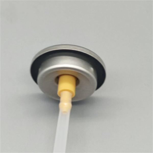 Válvula de aerosol para protector solar con actuador – Conjunto de válvula de protector solar en aerosol para envasado cosmético y de cuidado personal