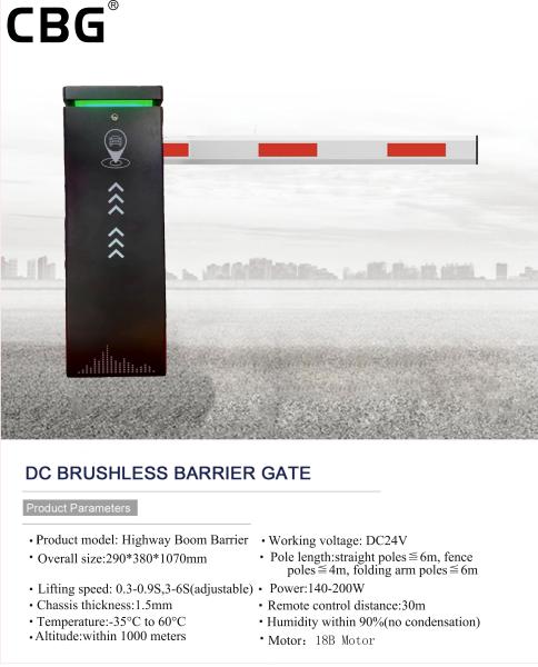 Automatic RFID Turnstile Barrier Gate System for Car Parking Management and Access Control